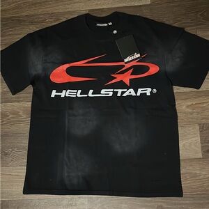 Hellstar Black and Red Graphic Tee